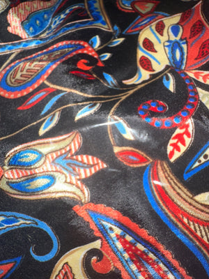 Open image in slideshow, W-Indian &quot;Silk&quot; Short Ruffle Halter Dress O/S
